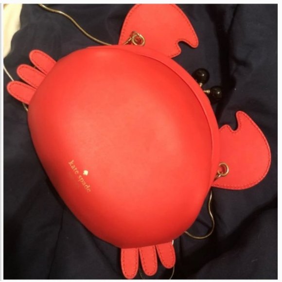 kate spade make a splash crab purse crossbody nwot - Picture 5 of 7